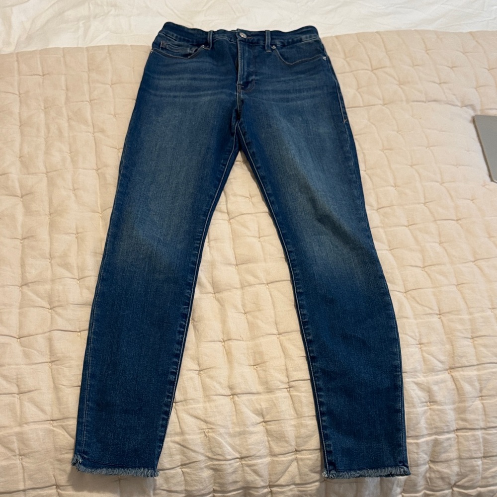 Good American Dark Blue Skinny Jeans